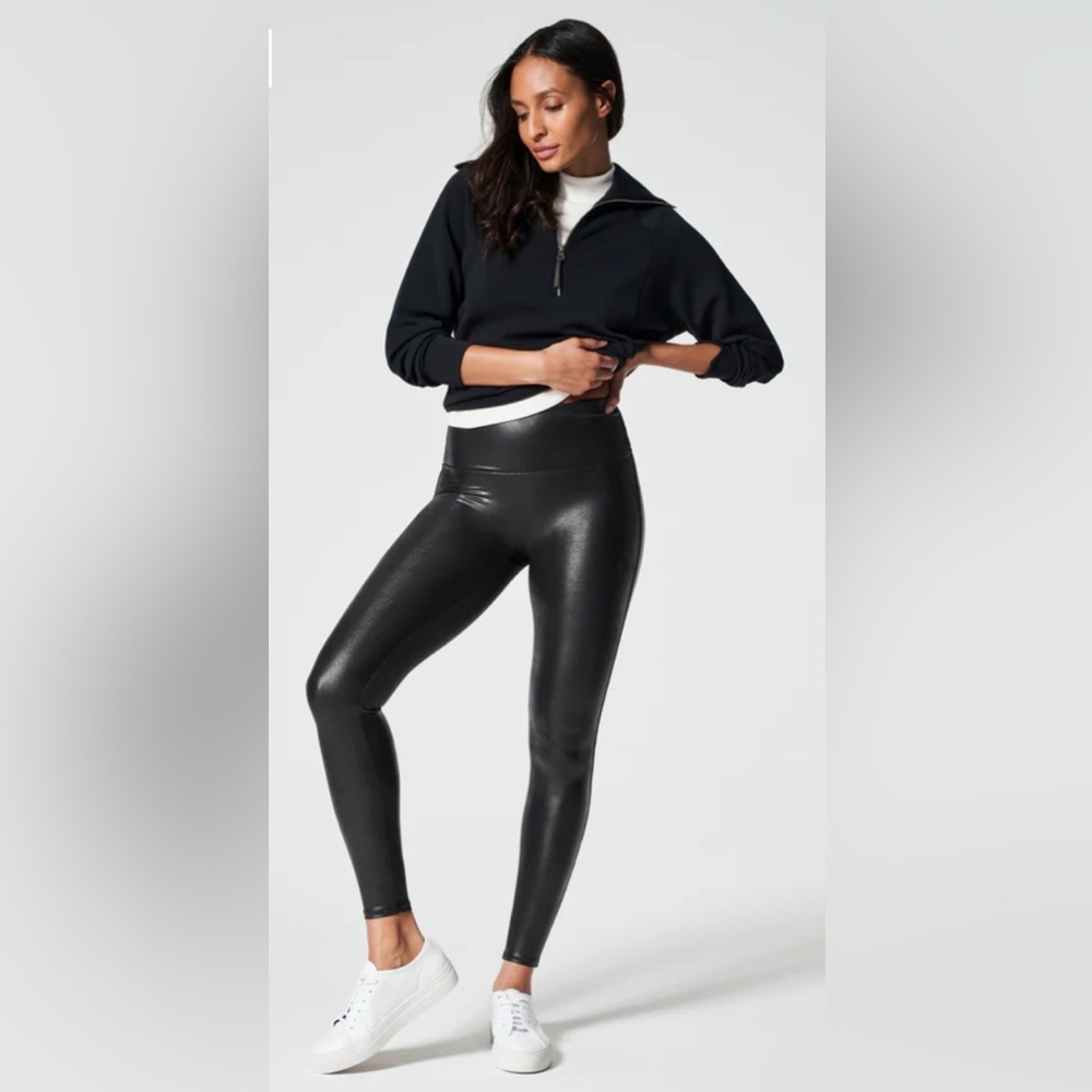 Spanx Faux Leather Leggings